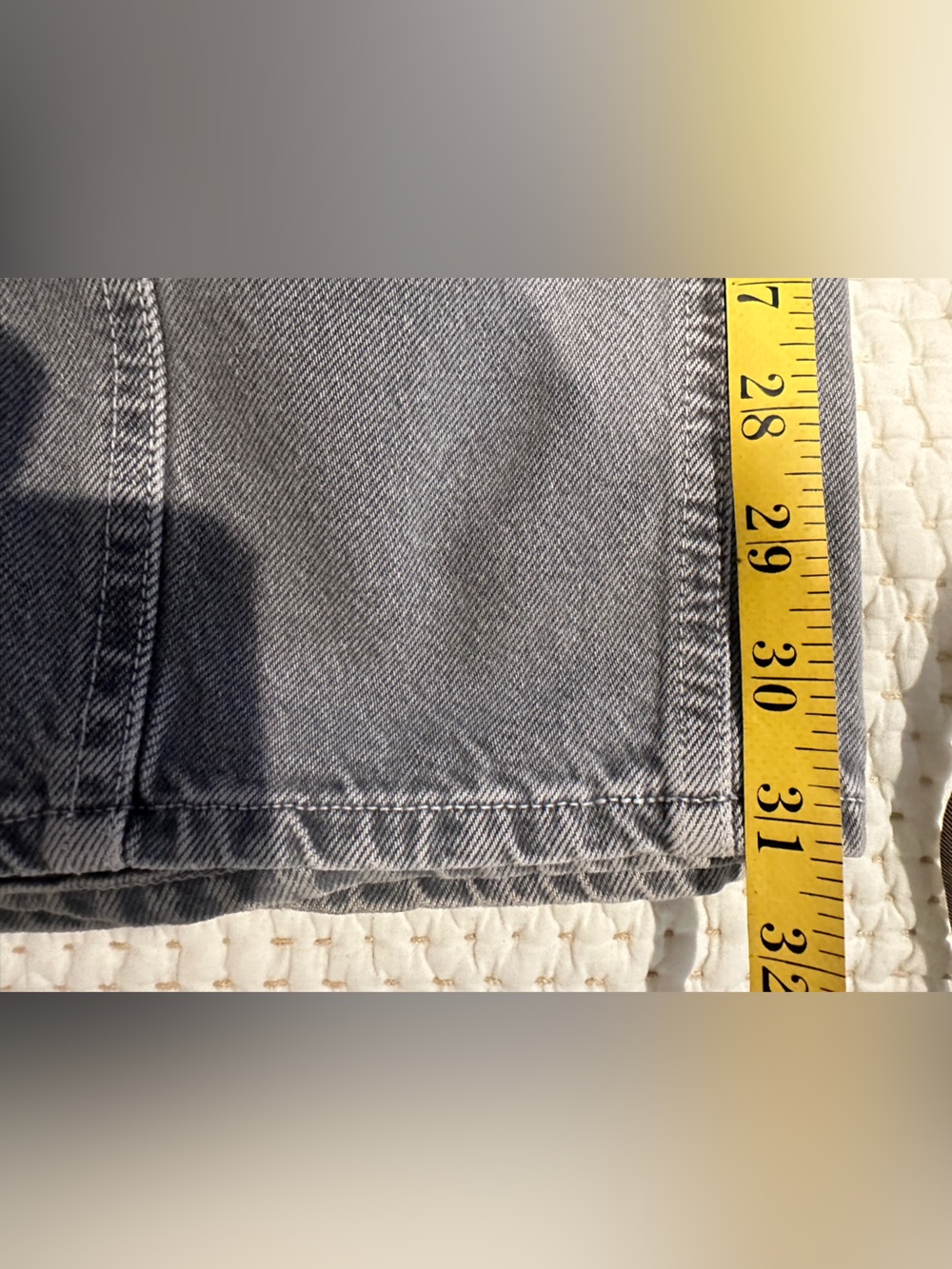 Agolde Kristen high-rise wide-leg jeans in a grey faded 'Dollar' wash - Picture 12 of 15